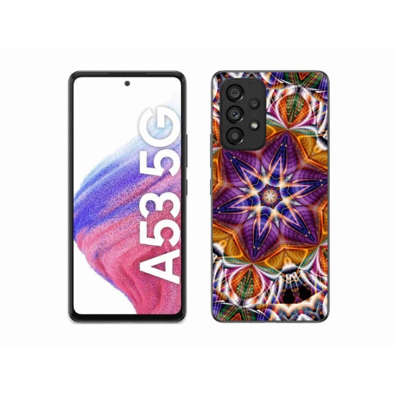 Gélový kryt mmCase na mobil Samsung Galaxy A53 5G - abstrakt 6