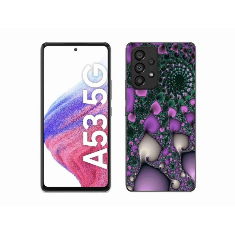 Gélový kryt mmCase na mobil Samsung Galaxy A53 5G - abstrakt 7