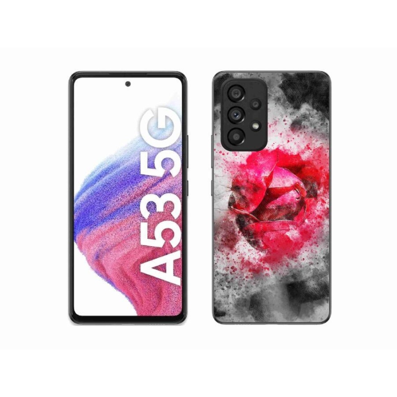 Gélový kryt mmCase na mobil Samsung Galaxy A53 5G - abstrakt 9