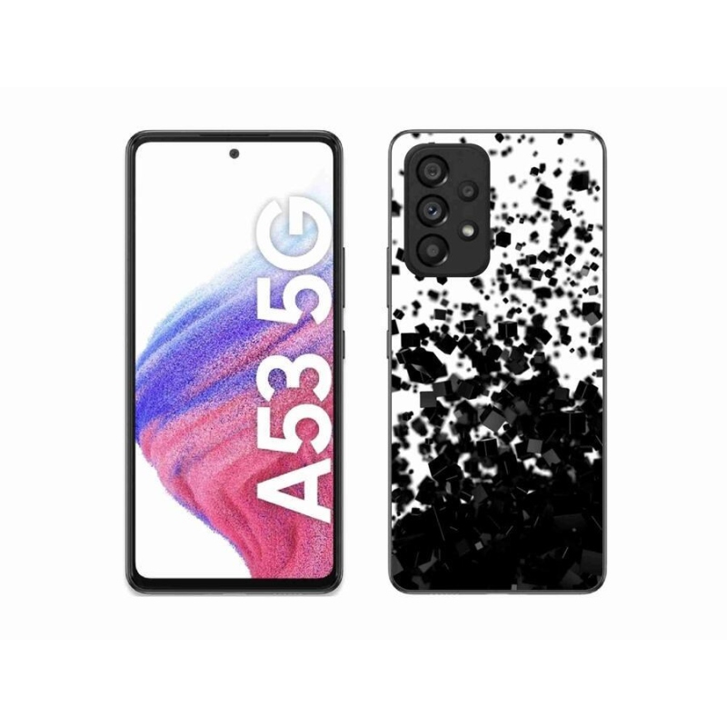 Gélový kryt mmCase na mobil Samsung Galaxy A53 5G - abstraktný vzor 1