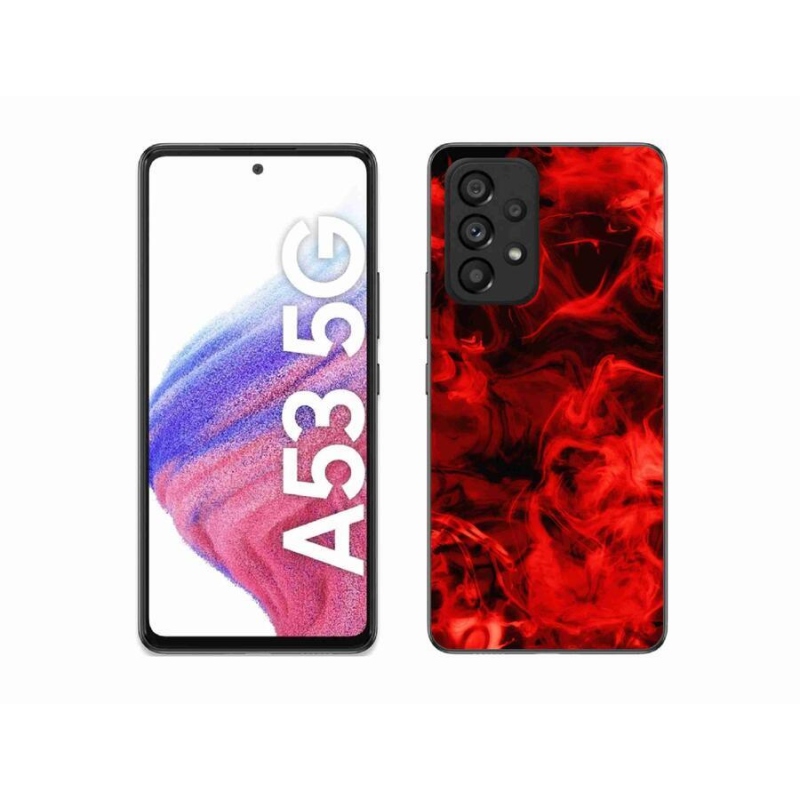 Gélový kryt mmCase na mobil Samsung Galaxy A53 5G - abstraktný vzor 11