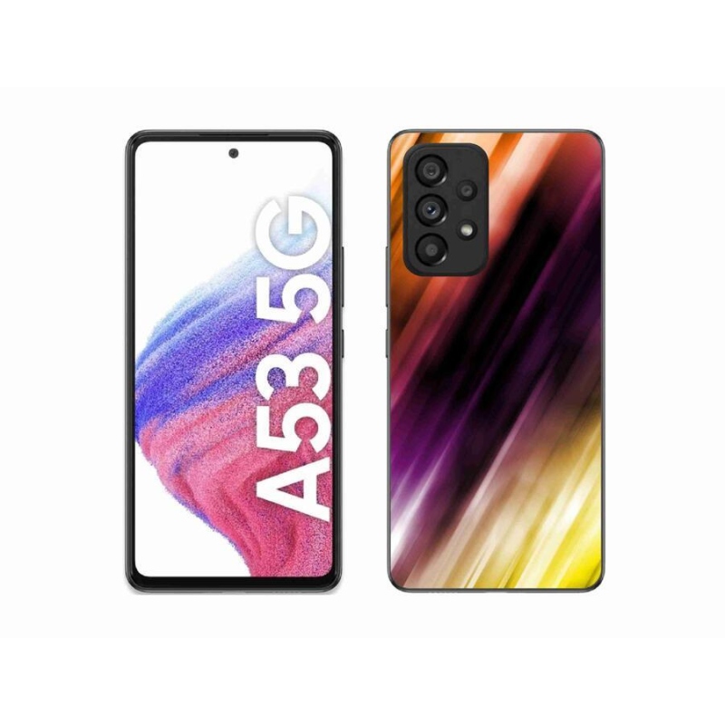 Gélový kryt mmCase na mobil Samsung Galaxy A53 5G - abstraktný vzor 5