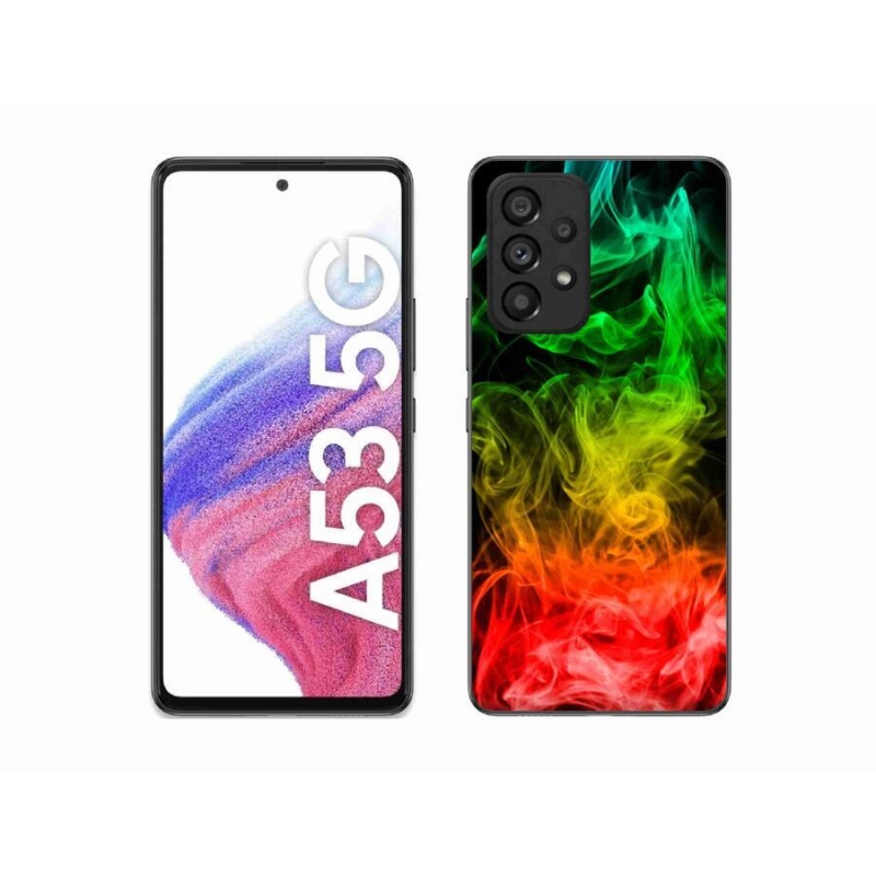 Gélový kryt mmCase na mobil Samsung Galaxy A53 5G - abstraktný vzor 7