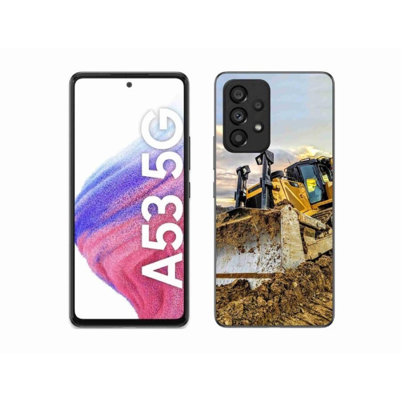 Gélový kryt mmCase na mobil Samsung Galaxy A53 5G - bager