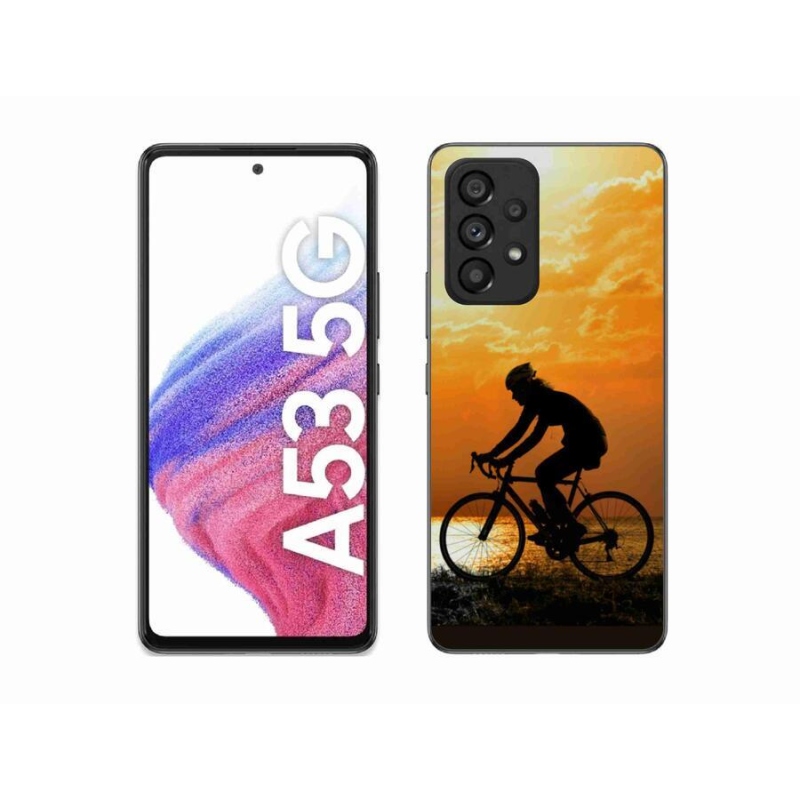 Gélový kryt mmCase na mobil Samsung Galaxy A53 5G - cyklovýlet