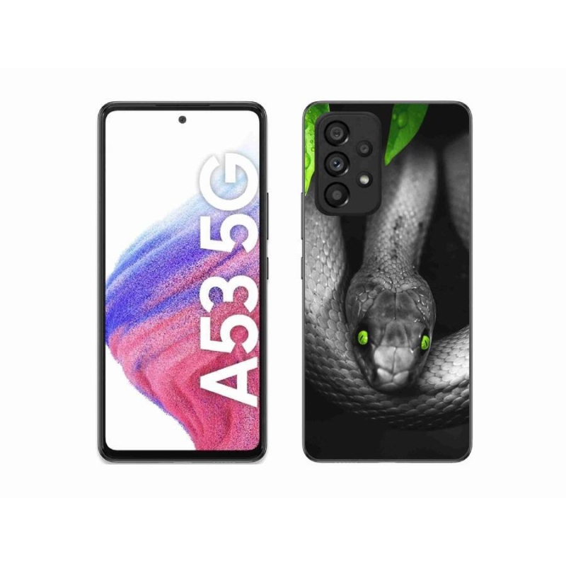 Gélový kryt mmCase na mobil Samsung Galaxy A53 5G - had