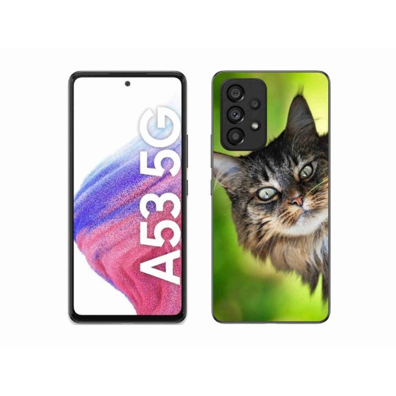 Gélový kryt mmCase na mobil Samsung Galaxy A53 5G - mačka 3