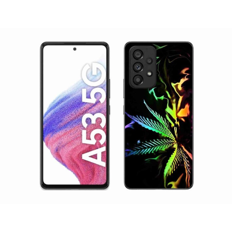 Gélový kryt mmCase na mobil Samsung Galaxy A53 5G - konope 2