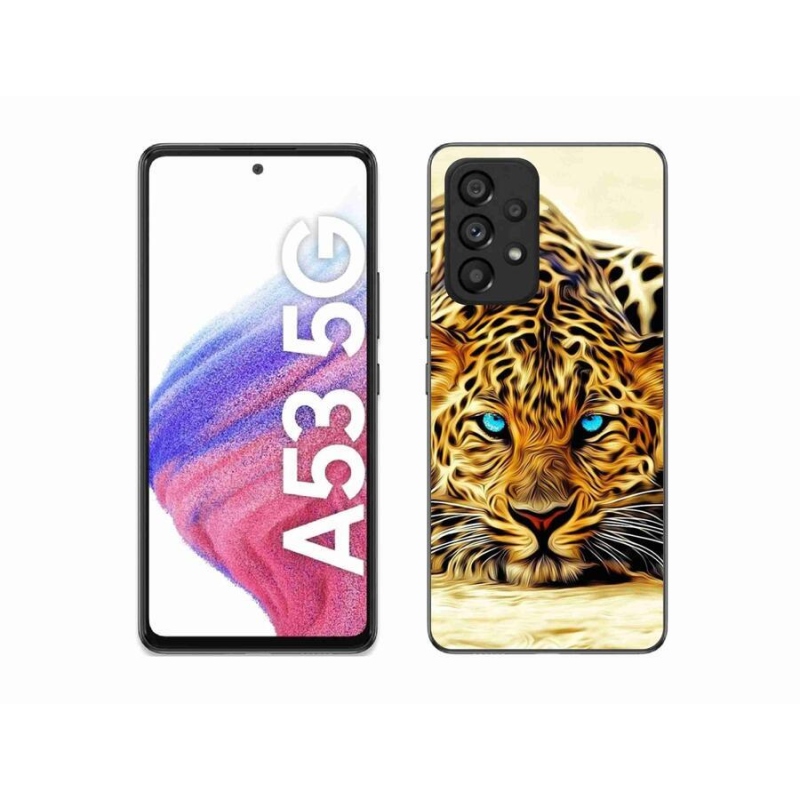 Gélový kryt mmCase na mobil Samsung Galaxy A53 5G - kreslený tiger