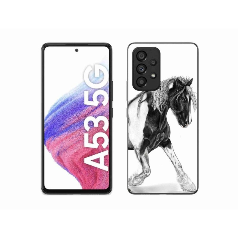 Gélový kryt mmCase na mobil Samsung Galaxy A53 5G - kôň