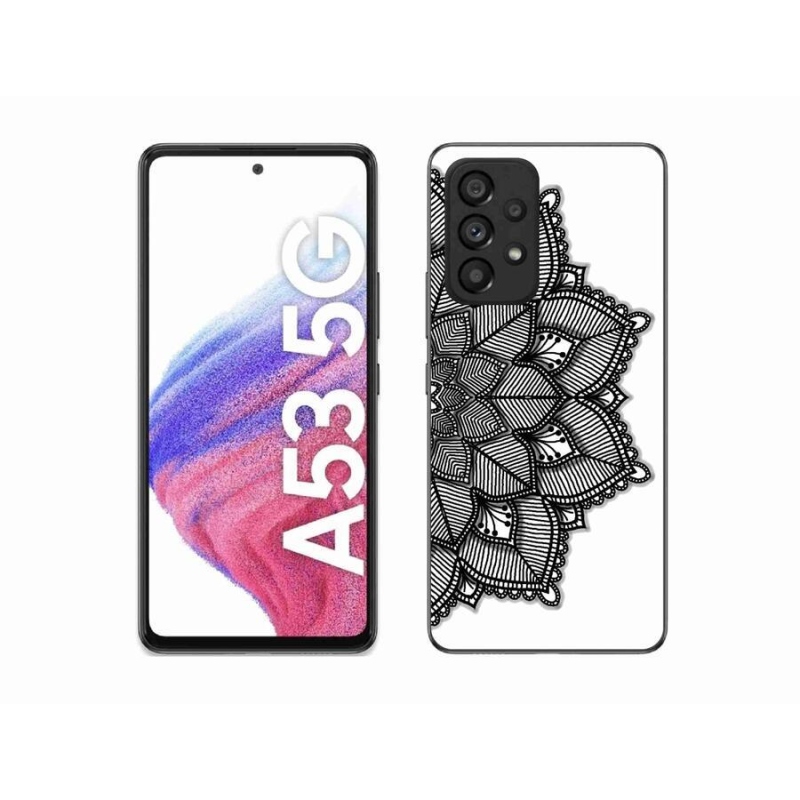 Gélový kryt mmCase na mobil Samsung Galaxy A53 5G - mandala