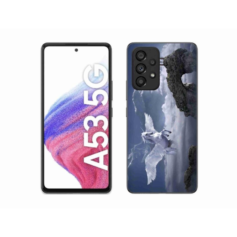 Gélový kryt mmCase na mobil Samsung Galaxy A53 5G - pegas