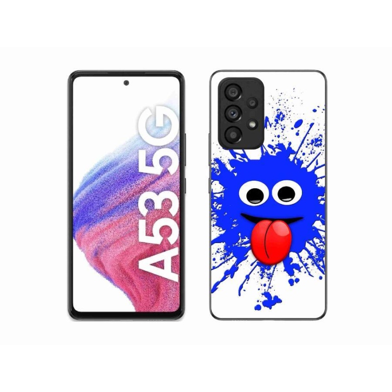 Gélový kryt mmCase na mobil Samsung Galaxy A53 5G - strašidlo