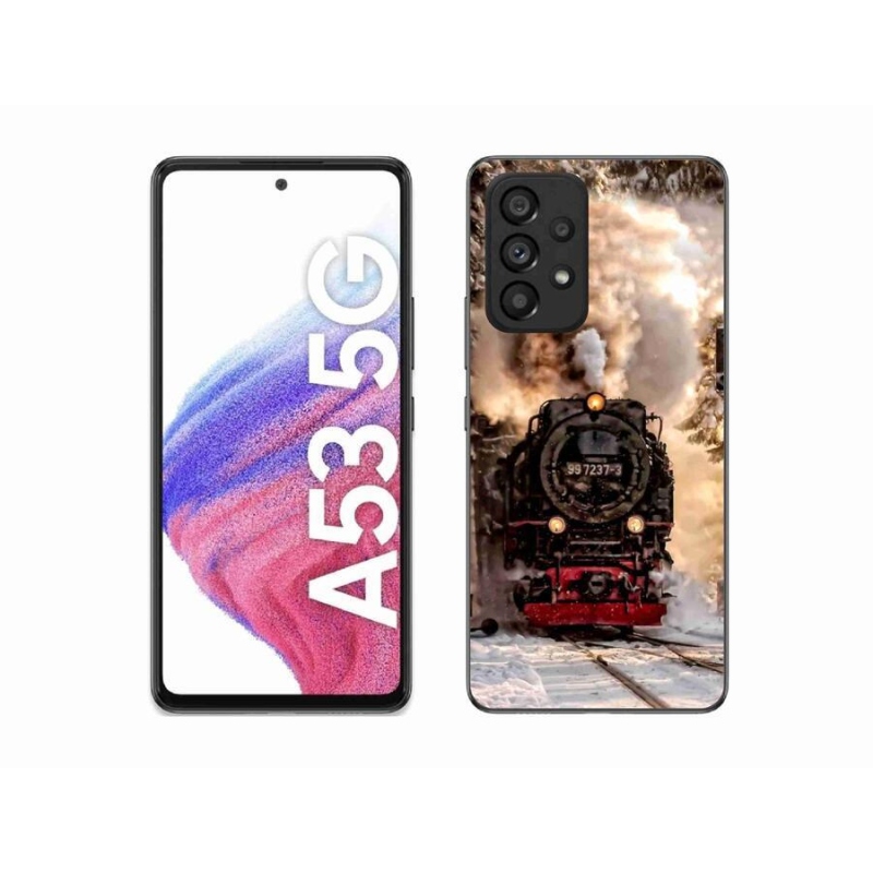 Gélový kryt mmCase na mobil Samsung Galaxy A53 5G - vlak