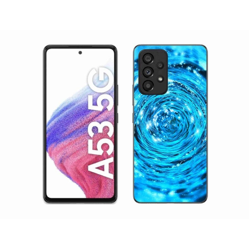 Gélový kryt mmCase na mobil Samsung Galaxy A53 5G - vodný vír