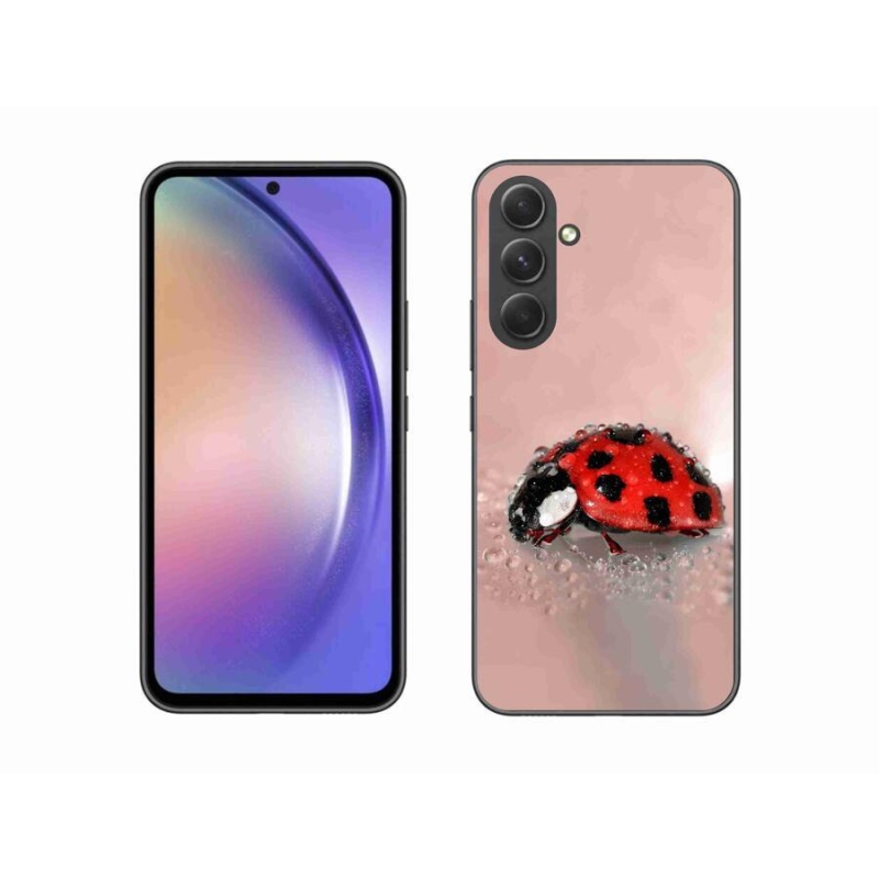 Gélový kryt mmCase na mobil Samsung Galaxy A54 5G - lienka