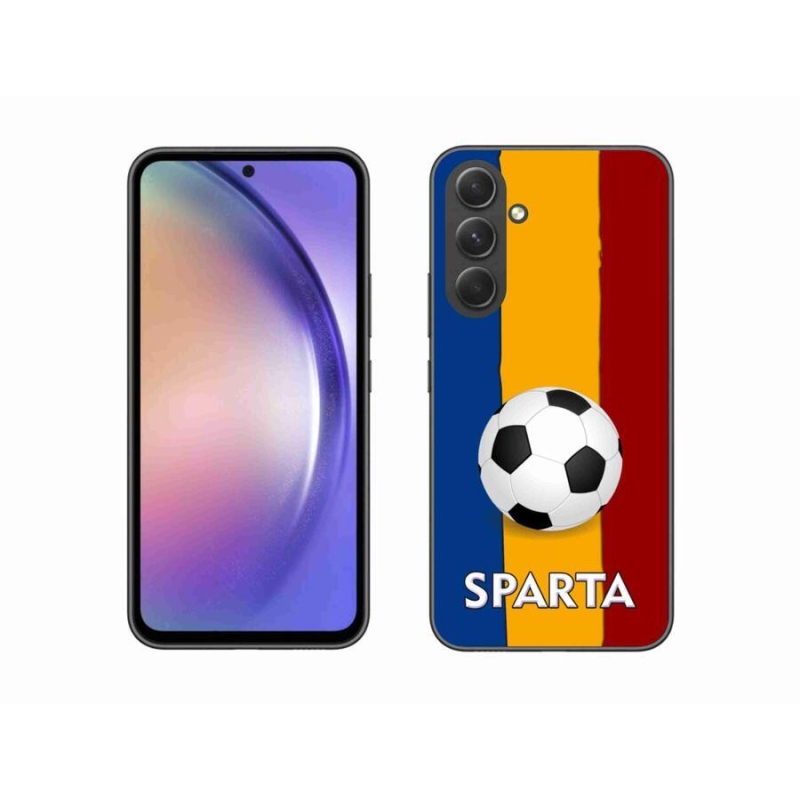 Gélový kryt mmCase na mobil Samsung Galaxy A54 5G - futbal 1