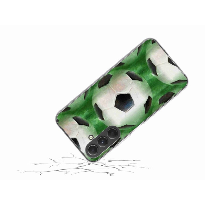 Gélový kryt mmCase na mobil Samsung Galaxy A54 5G - futbalová lopta