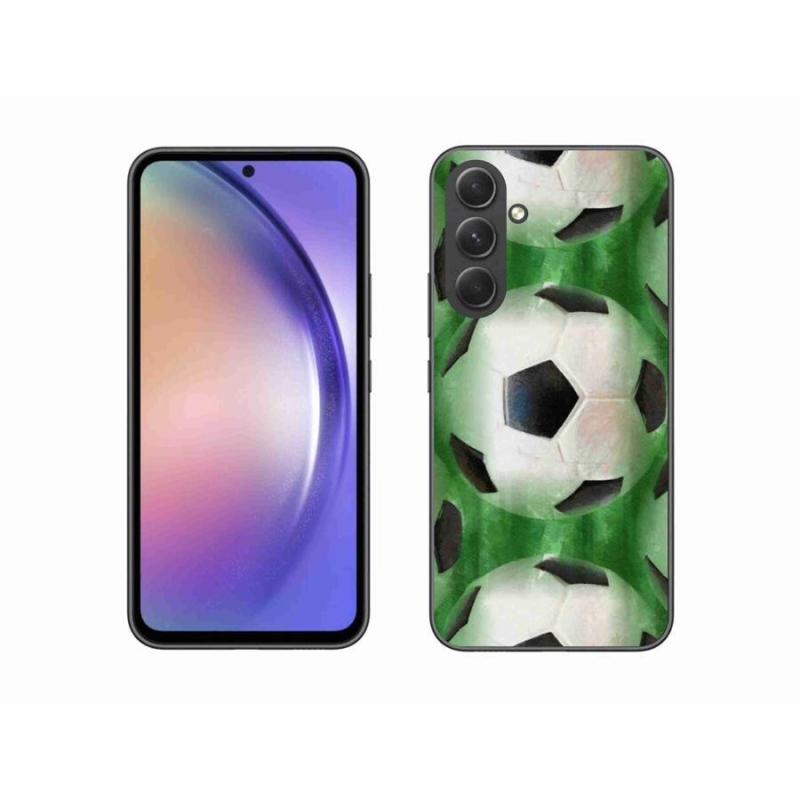 Gélový kryt mmCase na mobil Samsung Galaxy A54 5G - futbalová lopta