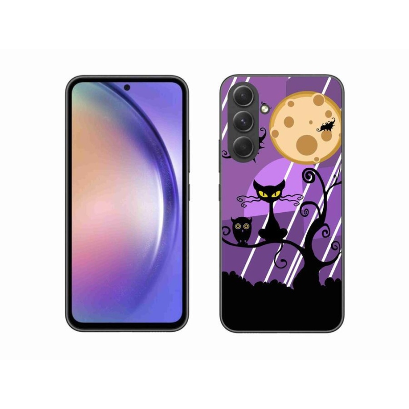 Gélový kryt mmCase na mobil Samsung Galaxy A54 5G - halloween