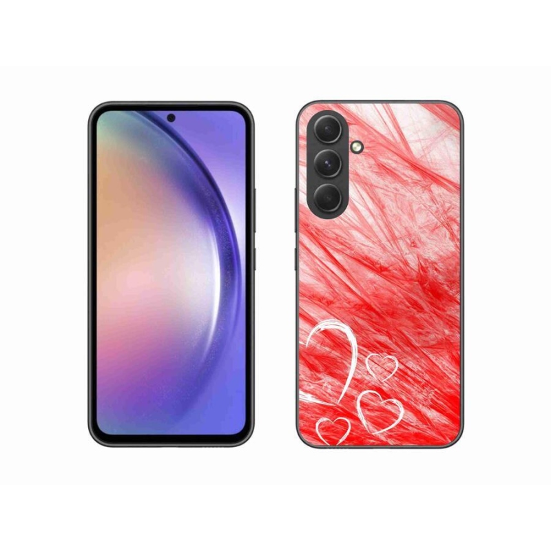 Gélový kryt mmCase na mobil Samsung Galaxy A54 5G - heart