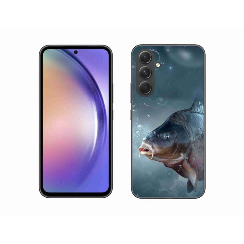 Gélový kryt mmCase na mobil Samsung Galaxy A54 5G - kapor a bublinky