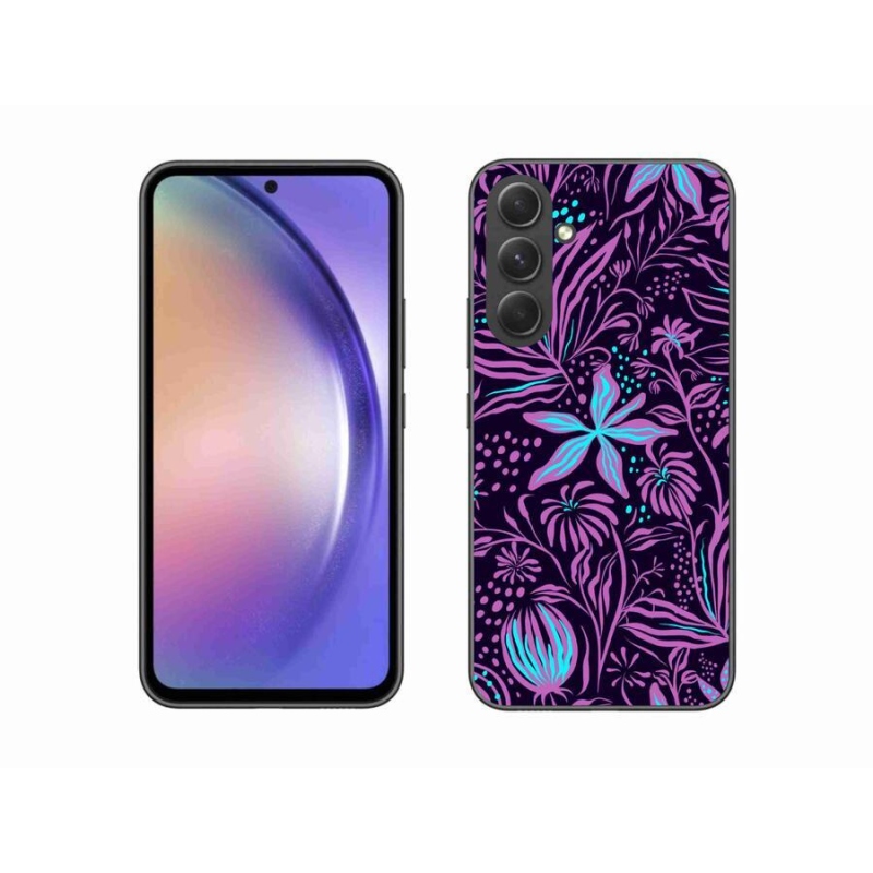 Gélový kryt mmCase na mobil Samsung Galaxy A54 5G - kvety 2