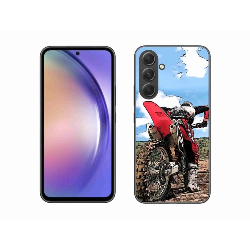 Gélový kryt mmCase na mobil Samsung Galaxy A54 5G - moto