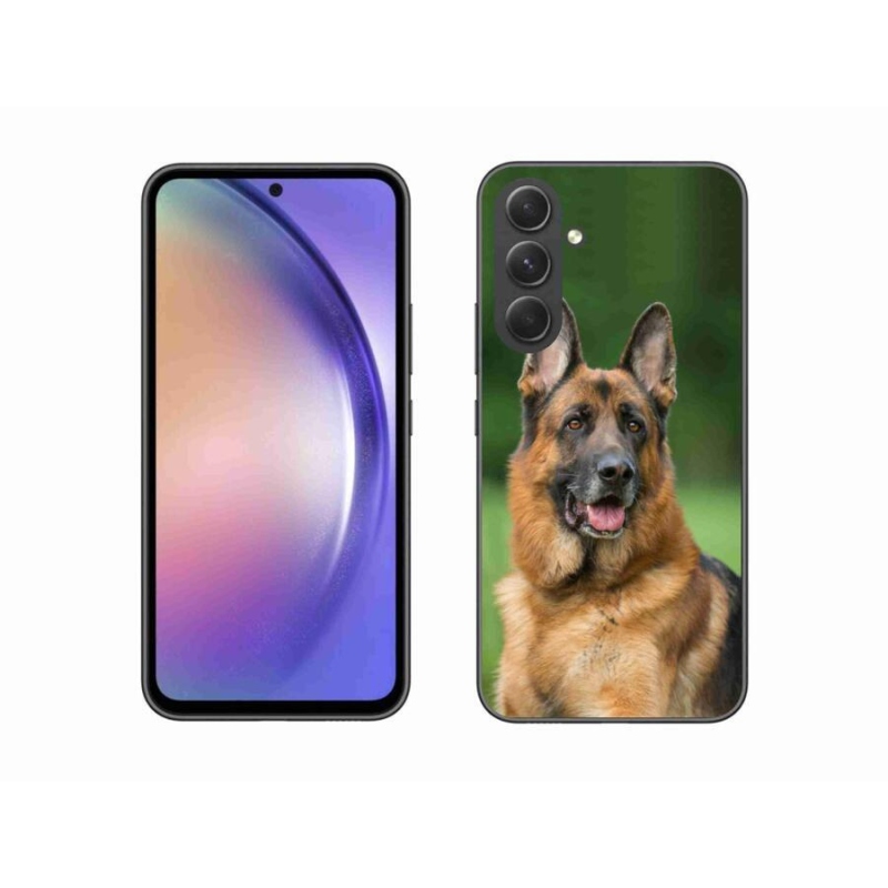 Gélový kryt mmCase na mobil Samsung Galaxy A54 5G - nemecký ovčiak