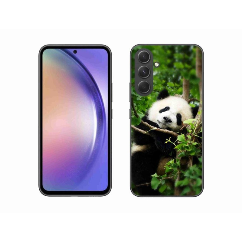 Gélový kryt mmCase na mobil Samsung Galaxy A54 5G - panda