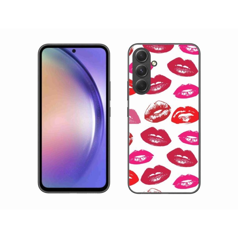 Gélový kryt mmCase na mobil Samsung Galaxy A54 5G - pery