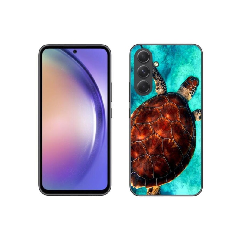 Gélový kryt mmCase na mobil Samsung Galaxy A54 5G - korytnačka