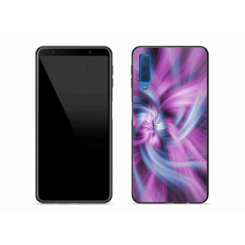 Gélový kryt mmCase na mobil Samsung Galaxy A7 (2018) - abstrakt 12