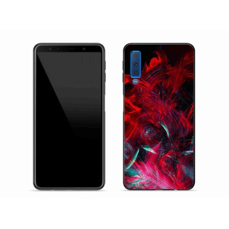 Gélový kryt mmCase na mobil Samsung Galaxy A7 (2018) - abstrakt 16