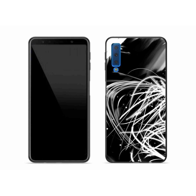 Gélový kryt mmCase na mobil Samsung Galaxy A7 (2018) - abstrakt 2