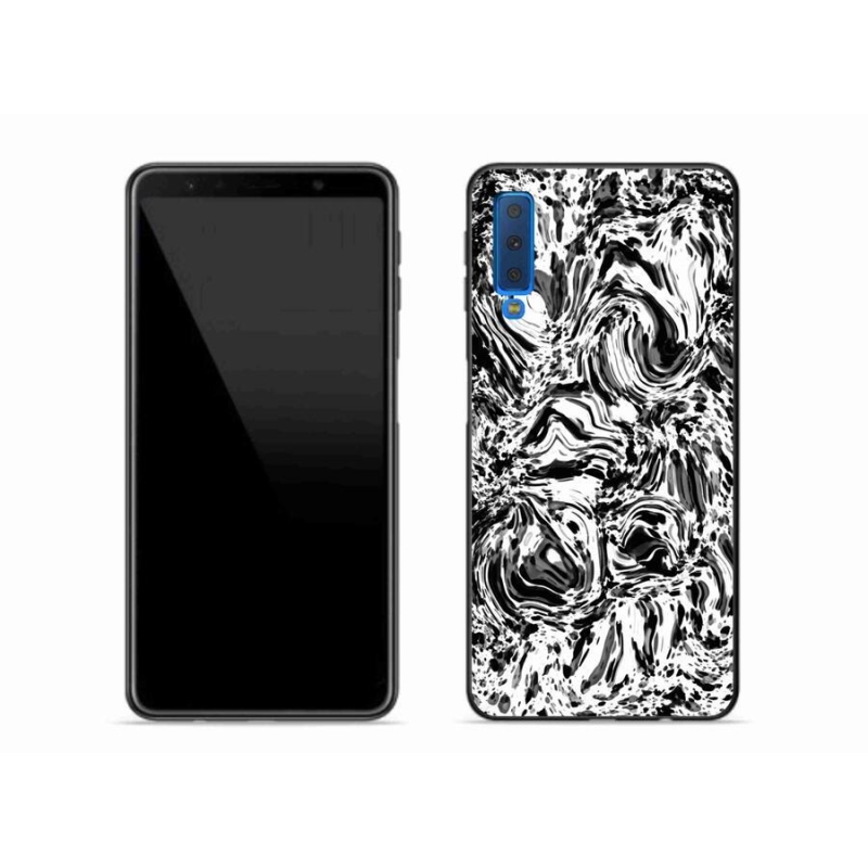 Gélový kryt mmCase na mobil Samsung Galaxy A7 (2018) - abstrakt 4