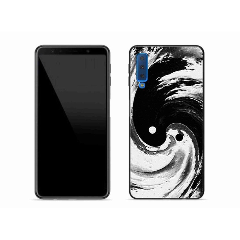 Gélový kryt mmCase na mobil Samsung Galaxy A7 (2018) - abstrakt 8