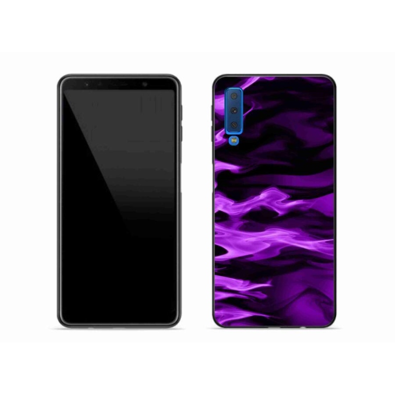 Gélový kryt mmCase na mobil Samsung Galaxy A7 (2018) - abstraktné vzor 9