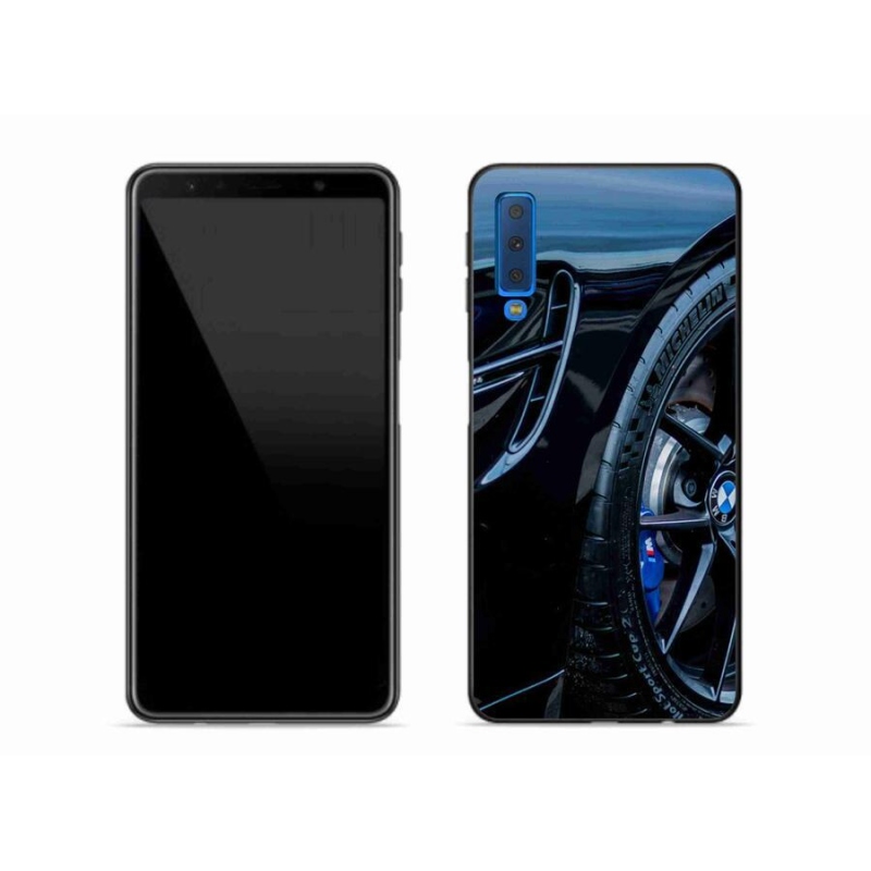 Gélový kryt mmCase na mobil Samsung Galaxy A7 (2018) - auto 2