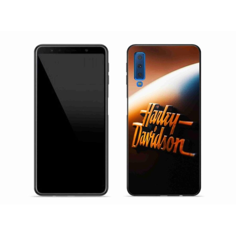 Gélový kryt mmCase na mobil Samsung Galaxy A7 (2018) - chopper