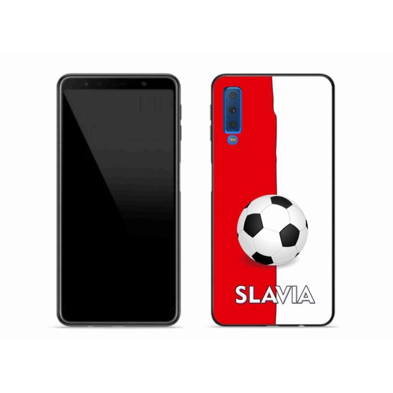 Gélový kryt mmCase na mobil Samsung Galaxy A7 (2018) - futbal 2