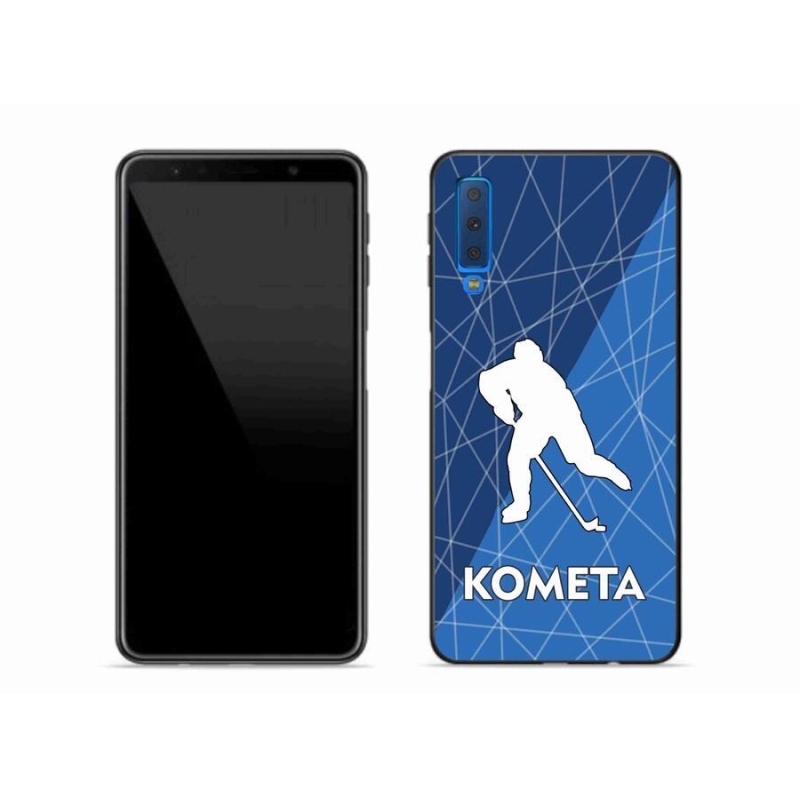 Gélový kryt mmCase na mobil Samsung Galaxy A7 (2018) - Kometa