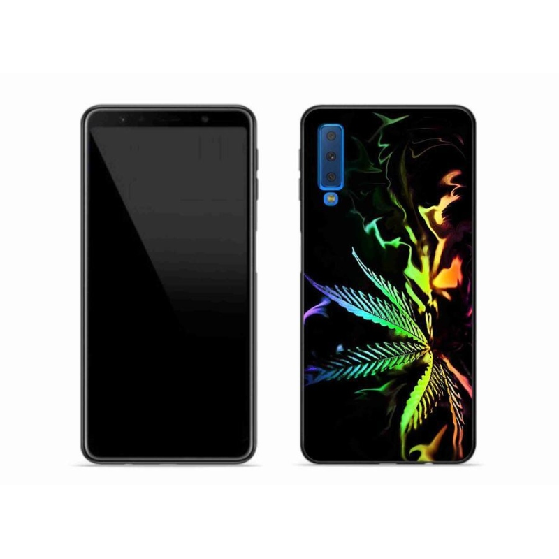 Gélový kryt mmCase na mobil Samsung Galaxy A7 (2018) - konope 2