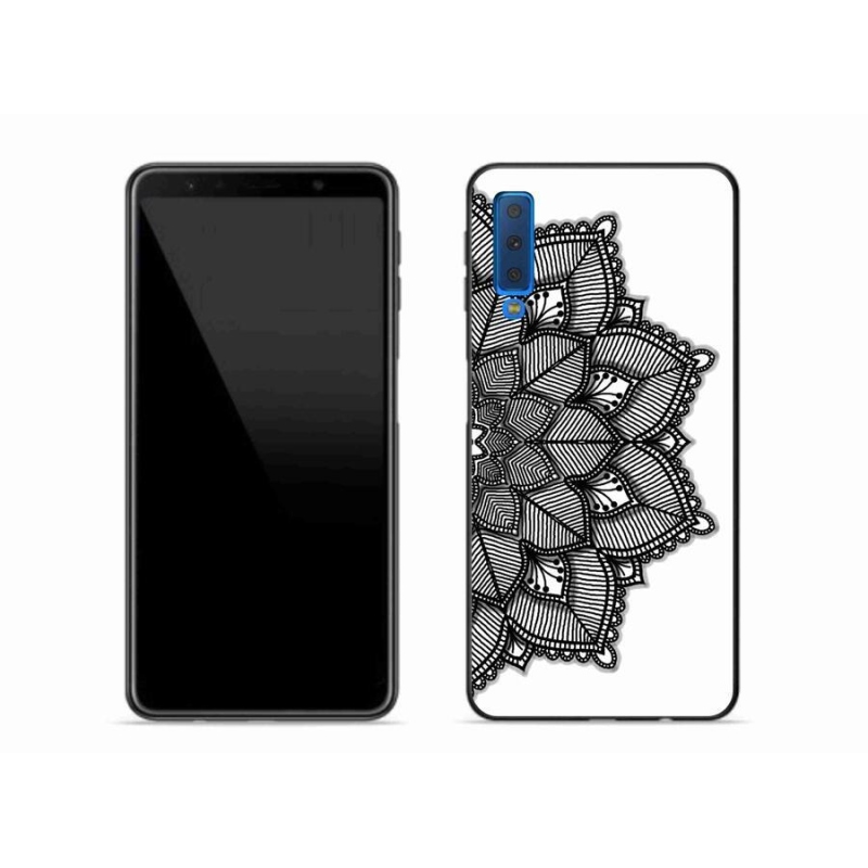 Gélový kryt mmCase na mobil Samsung Galaxy A7 (2018) - mandala