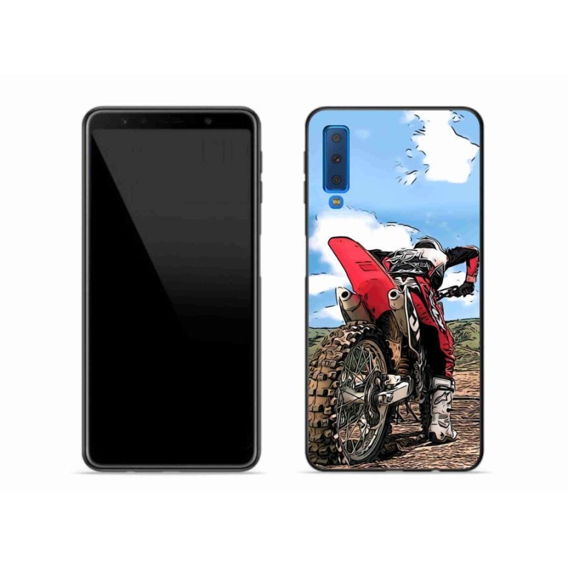 Gélový kryt mmCase na mobil Samsung Galaxy A7 (2018) - moto