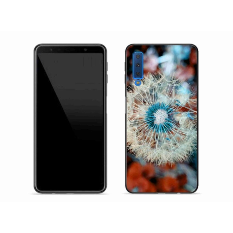 Gélový kryt mmCase na mobil Samsung Galaxy A7 (2018) - odkvitnuté púpava 1