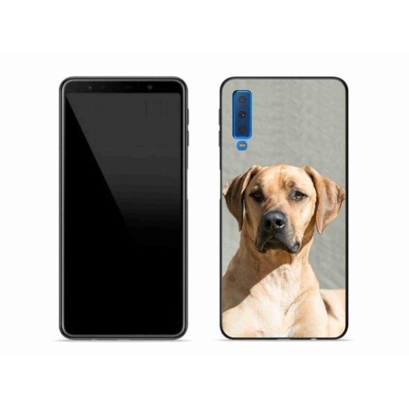 Gélový kryt mmCase na mobil Samsung Galaxy A7 (2018) - ridgeback