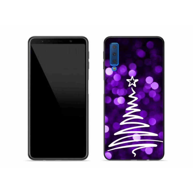 Gélový kryt mmCase na mobil Samsung Galaxy A7 (2018) - stromček