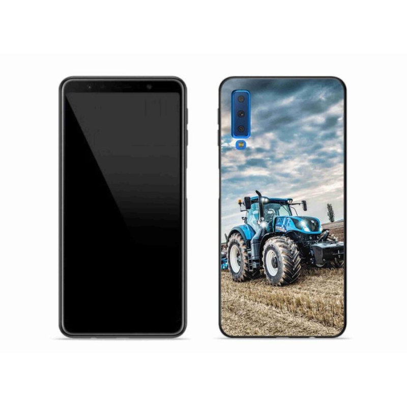 Gélový kryt mmCase na mobil Samsung Galaxy A7 (2018) - traktor 2