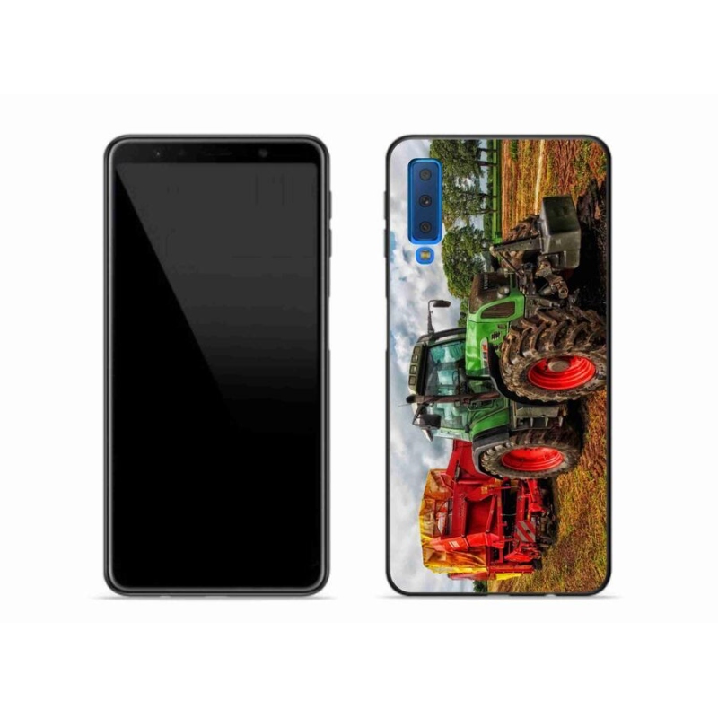 Gélový kryt mmCase na mobil Samsung Galaxy A7 (2018) - traktor 4